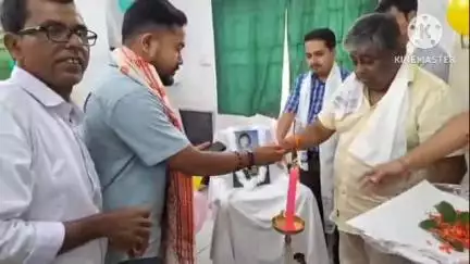 ধর্মনগর: শ্রুতি চিত্র সামাজিক সংস্থার উদ্যোগে কদমতলা সামাজিক স্বাস্থ্যকেন্দ্রে এক সংবর্ধনা  অনুষ্ঠান সহ বৃক্ষরোপণ কর্মসূচি আয়োজন