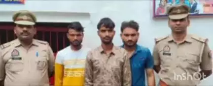 फिरोज़ाबाद: फिरोजाबाद में गैंगस्टर गिरोह पर बड़ी कार्रवाई, रसूलपुर पुलिस ने पकड़े तीन खूंखार अपराधी