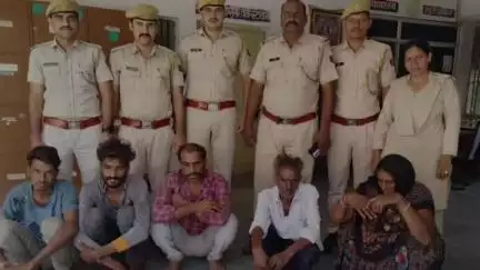 राजसमंद: केलवा पुलिस ने ट्रांसफार्मर से तांबा चोरी करने वाली गैंग का किया पर्दाफाश, 5 आरोपियों को किया गिरफ्तार