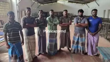 இராமேஸ்வரம்: இலங்கை கடற்படையால் சிறைபிடிக்கப்பட்ட ஏழு மீனவர்களுக்கு வரும் 11ஆம் தேதி வரை நீதிமன்ற காவல்