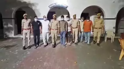 सवायजपुर: पैसे आने का लालच देकर धोखाधड़ी करने के 6 आरोपियों को पाली पुलिस ने किया गिरफ्तार