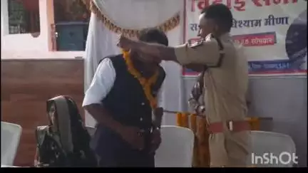जावरा: ढोढर पुलिस चौकी में पदस्थ ASI राधेश्याम मीणा हुए रिटायर्ड, विदाई समारोह का किया गया आयोजन