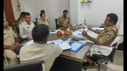 मऊगंज: एसपी ने थाना प्रभारियों को कानून व्यवस्था बनाने के निर्देश दिए, सड़क दुर्घटना कम करने का चलेगा अभियान
