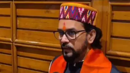 शिमला शहरी: सांसद अनुराग ठाकुर ने शिमला में कहा, एनएचएआई अधिकारियों को कमरे में बंद कर पीटा गया, हिमाचल में अफसर सुरक्षित नहीं