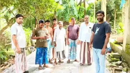 ভাঙড় ২: সম্পন্ন হল রাস্তার কাজ, সমস্যা সমাধানে খুশি ভগবানপুর অঞ্চলের নাটাপুকুর 61 নম্বর বুথের মানুষ