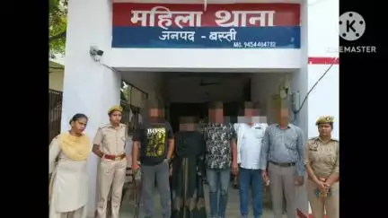 बस्ती: बस्ती जिले की महिला थाना अध्यक्ष ने बिछड़े हुए 3 जोड़ों को आपस में मिलाकर हंसी-खुशी से कराया विदा