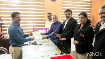 ಶಿವಮೊಗ್ಗ: ಸರ್ಕಾರಿ ಜಾಗ ಉಳಿಸಿ, ನಗರದಲ್ಲಿ ರಾಷ್ಟ್ರಭಕ್ತ ಬಳಗದಿಂದ ಆಯುಕ್ತರಿಗೆ ಮನವಿ