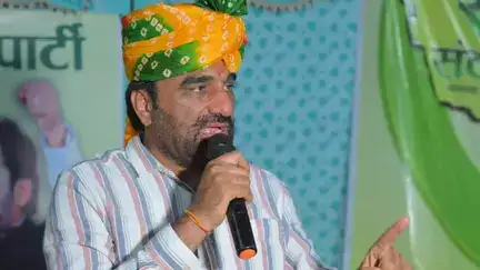 सबसे खुशी की बात है कि धौलपुर के जाट वसुंधरा को ब्याह कर लाए थे: नागौर सांसद, हनुमान बेनीवाल