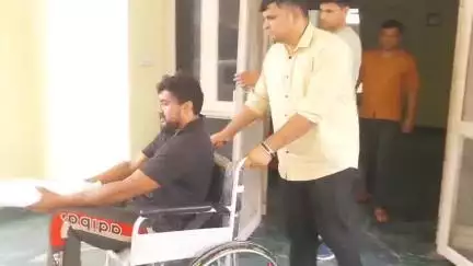 पलवल: पुलिस पर जानलेवा हमला करने वाले इनामी बदमाश से हथियार बरामद, भेजा गया जेल
