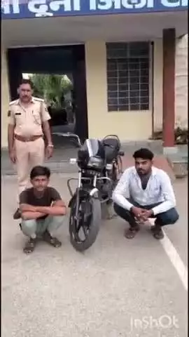 टोंक: दूनी थाना पुलिस ने चोरी की मोटरसाइकिल बरामद कर 2 आरोपियों को किया गिरफ्तार