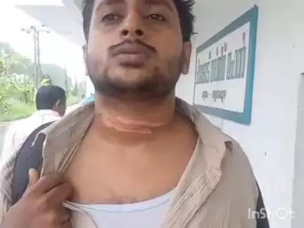അമ്പലപ്പുഴ: ആലപ്പുഴ പാസ്പോർട്ട് ഓഫീസിന് സമീപം വൈഫൈ കേബിൾ പൊട്ടി വീണ് കഴുത്തിൽ കുരുങ്ങി അധ്യാപകന് പരിക്ക്