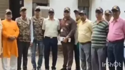 रायपुर कर्चुलियान: विंध्य सैनिक कल्याण बोर्ड ने जमीनी विवाद पर रायपुर कर्चुलियान थाने में ज्ञापन सौंपा, कार्रवाई न होने पर आंदोलन की चेतावनी