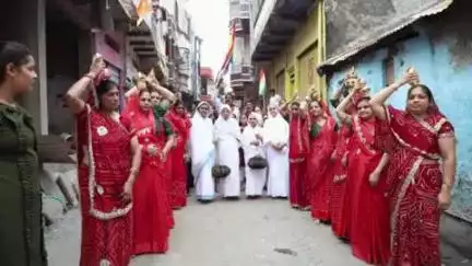 पिड़ावा: पिड़ावा शहर में श्री चिन्मय मति माताजी ससंघ का भव्य मंगल प्रवेश हुआ