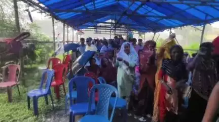 ধূপগুড়ি: নাগরাকাটায় তৃণমূলের ব্লক কার্যালয়ে  নবনির্বাচিত যুবতৃণমুল কংগ্রেসের জেলা সভাপতি রাম মোহন রায়কে সম্বর্ধনা দিল যুবতৃণমুল