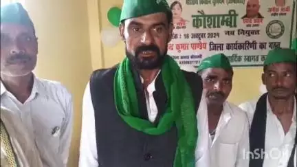 चायल: भारतीय किसान यूनियन अंबावता ने राष्ट्रीय अध्यक्ष ऋषिपाल का जन्मदिवस मनाया, केक काटकर दी शुभकामनाएं
