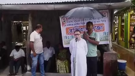 ধূপগুড়ি: কসবায় ছাত্রীকে ধর্ষণ ও কালীগঞ্জে বোমা মেরে শিশুকে খুন করার প্রতিবাদে ময়নাগুড়িতে প্রতিবাদ সভা জাতীয় কংগ্রেসের