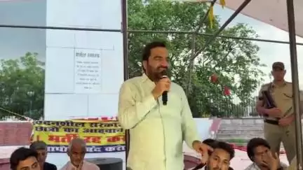 नागौर: नागौर सांसद हनुमान बेनीवाल ने केबिनेट मंत्री किरोड़ीलाल मीणा और सचिन पायलट पर जमकर साधा निशाना