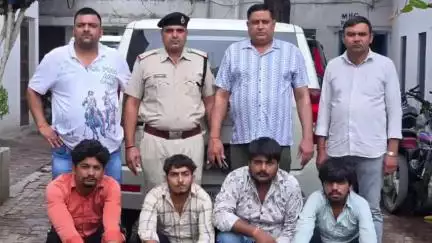 पानीपत: सीआईए 3 टीम ने शराब ठेके पर लूट करने वाले 4 आरोपियों को ₹1500 के साथ किया गिरफ्तार