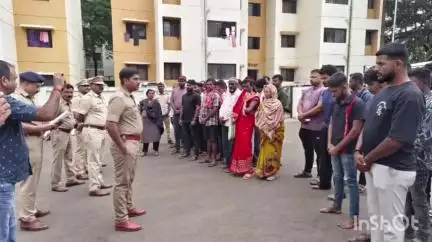खानापूर विटा: विट्यात रेकॉर्डवरील आरोपींची पोलीस प्रशासनाकडून झाडाझडती,उपाधीक्षकांनी चांगलेच झापले