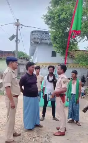 संझौली: संझौली थाना क्षेत्र में मोहर्रम पर्व के मद्देनज़र प्रशासन की टीम ने मुहर्रम चौक का किया निरीक्षण