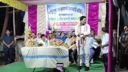 শান্তিপুর: শান্তিপুর ১ নং রেলগেট ব্যবসায়ী সমিতির সভায় রানাঘাট লোকসভা কেন্দ্রের বিজেপি সাংসদ জগন্নাথ সরকার