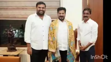 హైదరాబాదులో తెలంగాణ సీఎం రేవంత్ రెడ్డిని కలిసిన ఎమ్మెల్యే బొజ్జల సుధీర్ రెడ్డి