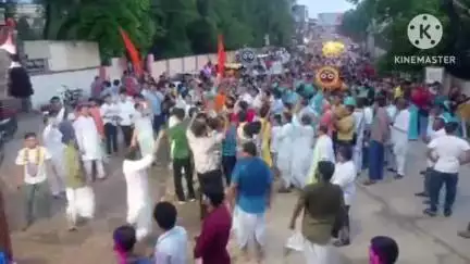 गंगापुर: गंगापुर सिटी इस्कान सेंटर से जगन्नाथ यात्रा में उमड़ा आस्था का सैलाब, सभापति भी रहे सम्मिलित