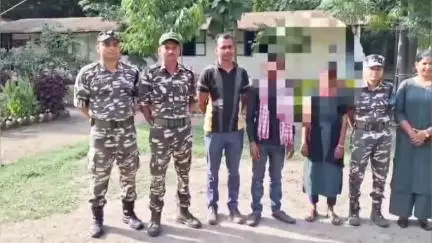 बसंतपुर: SSB शैलेशपुर BOP के जवानों ने मानव तस्करी की कोशिश नाकाम की, तस्कर और नाबालिग को भीमनगर पुलिस को सौंपा