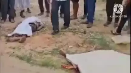 डेगाना: बजरी से भरे ट्रैक्टर ट्राली ने दंपति को कुचला, ग्रामीणों ने हाईवे किया जाम, पादूकलां पुलिस मौके पर पहुंची