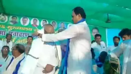 गायघाट: गायघाट में डॉ. भीमराव अंबेडकर की प्रतिमा का हुआ अनावरण, राजद प्रदेश अध्यक्ष ने सरकार पर लगाए आरोप