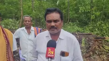 ଛେଣ୍ଡିପଦା: ଦେବୀନଗର ସଂରକ୍ଷିତ ଜଙ୍ଗଲରେ ବଡ଼ ବଡ଼ ଶାଳ ଗଛ କାଟି ସଂରକ୍ଷିତ ଜଙ୍ଗଲରେ ବନବିଭାଗର ପୋଖରୀରେ ନିର୍ମାଣକୁ ଗ୍ରାମବାସୀଙ୍କ ବିରୋଧ l