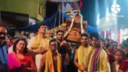 खरसावां: खरसावां में रथयात्रा के पांचवें दिन, हेरा पंचमी पर नाराज़ महालक्ष्मी ने रथ तोड़ा