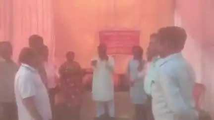 अनूपपुर: महाप्रबंधक कार्यालय के सामने कामगारों की मांगों को लेकर को.म.सभा HMS का क्रमिक अनशन जारी