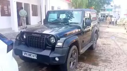शिकोहाबाद: सपा विधायक के कर्मचारी की थार सीज, शिकोहाबाद में जाम के दौरान मिली अवैध गाड़ी, चालक ने नहीं दिखाए कागजात