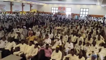 अनूपगढ़: गांव 15A में किसानों ने केंद्रीय मंत्री अर्जुन मेघवाल से 6A से संबंधित समस्या के स्थायी समाधान की मांग की