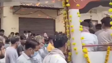 झाडोल: रुद्रप्रयाग बस हादसे में नम आँखों से गोगुन्दा ने ललित सोनी को दी अंतिम विदाई