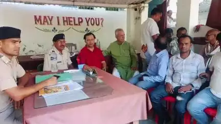 पचरुखी: मुहर्रम को लेकर पचरुखी थाना परिसर में शांति समिति की बैठक आयोजित की गई