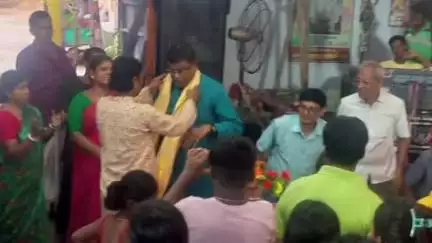 তেহট্ট ২: পলশুন্ডা দাসপাড়া শ্রী শ্রী হরিনাম মহাযোগ্য ও মহোৎসব অনুষ্ঠানে উপস্থিত বিধায়ক মানিক ভট্টাচার্য