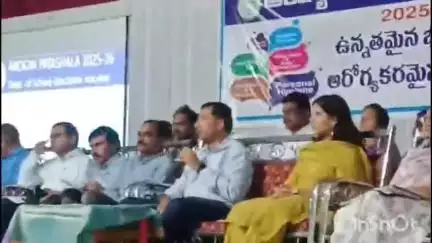 అదిలాబాద్ అర్బన్: ఆదిలాబాద్ జిల్లాలో ఆరోగ్య పాఠశాల కార్యక్రమం మంచి ఫలితాలు ఇచ్చింది:జిల్లా కలెక్టర్ రాజర్షి షా