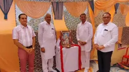 रायसिंहनगर: रायसिंहनगर के डाबला में पीएम श्री राजकीय उच्च माध्यमिक विद्यालय के नवनिर्मित प्रशासनिक भवन का हुआ लोकार्पण कार्यक्रम
