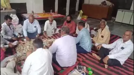माण्डलगढ़: चंवरा में हनुमान जी के दान पात्र खोले जाने पर 1 लाख 60 हजार 136 रुपये की राशि निकली