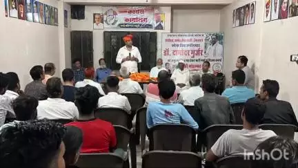 नाथद्वारा: नाथद्वारा में रेलमगरा कार्यकर्ताओं ने जिला अध्यक्ष आदित्य प्रताप का स्वागत और अभिनंदन किया
