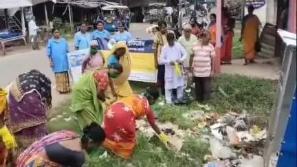 খেজুরি ২: বর্ষার রোগ প্রতিরোধে আজ স্বচ্ছ ভারত অভিযান কর্মসূচি করলো খেজুরী গ্রাম পঞ্চায়েত