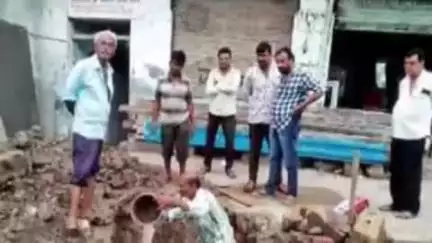 માણાવદર: બાંટવામાં પાંચ કલાક સુધી પાણીનો વેડફાટ, તંત્ર નિંદ્રામાં
