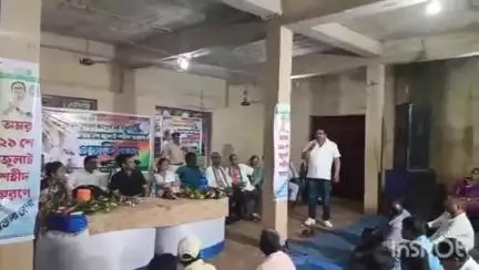 রানিবাঁধ: রায়পুর ল্যাম্পসে রায়পুর ব্লক তৃণমূল কংগ্রেসের উদ্যোগে একুশে জুলাইয়ের প্রস্তুতি সভা হল তৃণমূলের, উপস্থিত মন্ত্রী