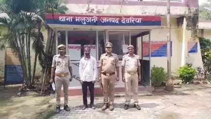 बरहज: भलुअनी थाना क्षेत्र में शादी का झांसा देकर युवती का शोषण करने वाले युवक को किया गिरफ्तार