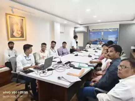 स्टॉप डायरिया कॅम्पेन अंतर्गत मा.जिल्हाधिकारी यांच्या उपस्थितीत टास्क फोर्स चीआढावा सभा संपन्न