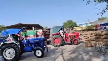 पीपलदा: राजस्थान खाद्य व्यापार महासंघ के आह्वान पर कृषक कल्याण टेक्स बढ़ाने के विरोध में इटावा कृषि उपज मंडी 6 जुलाई तक बंद
