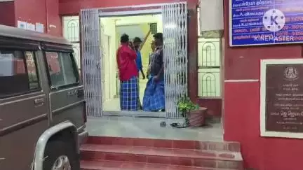 நாட்றாம்பள்ளி: காவல் நிலையத்தில் இன்ஸ்டாகிராம் மூலமாக பழக்கமாகி காதல் திருமணம் செய்து கொண்ட காதல் ஜோடி பாதுகாப்பு கேட்டு  தஞ்சம்