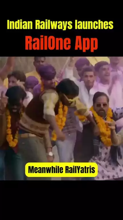 RailOne App: For your convenience. Anytime. Anywhere.

@RailMinIndia 
@gmblw